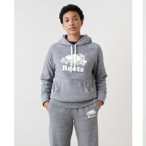 Roots Salt $ pepper copper hoodie size XS women’s